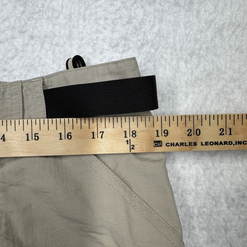 Vintage The North Face Cargo Pants Convertible Shorts 90s Beige‎ Men's Size XL